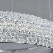 Bergamo 3-Ring Crystal Chandelier-DWHOME