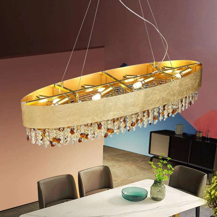 Avani Crystal Dining Room Chandelier.