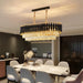 Verano Crystal Dining Room Chandelier.