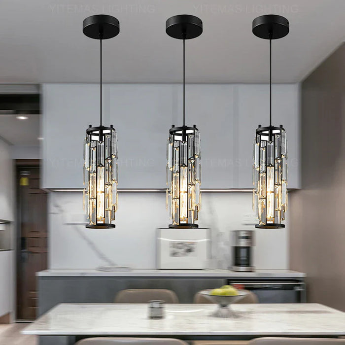 Crystal Pendant Light For Kitchen Island.