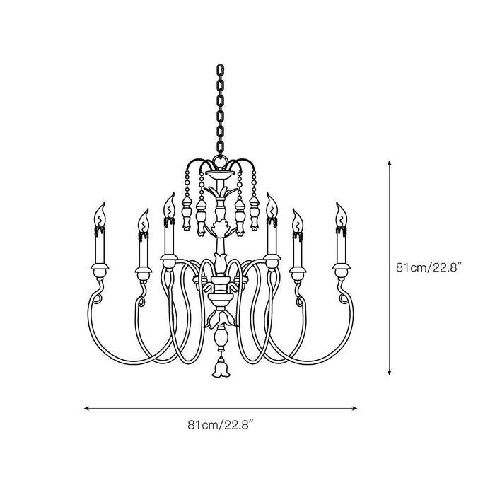 Salento Chandelier-DWHOME