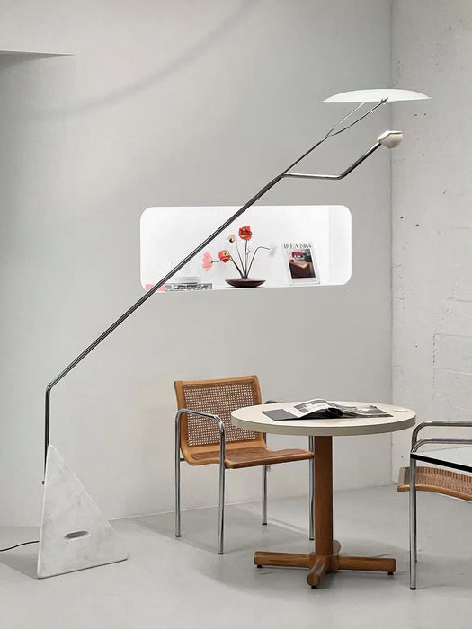 Salocchi Marble Floor Lamp-DWHOME