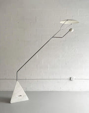 Salocchi Marble Floor Lamp-DWHOME