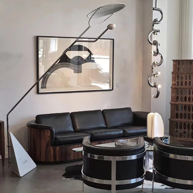Salocchi Marble Floor Lamp-DWHOME