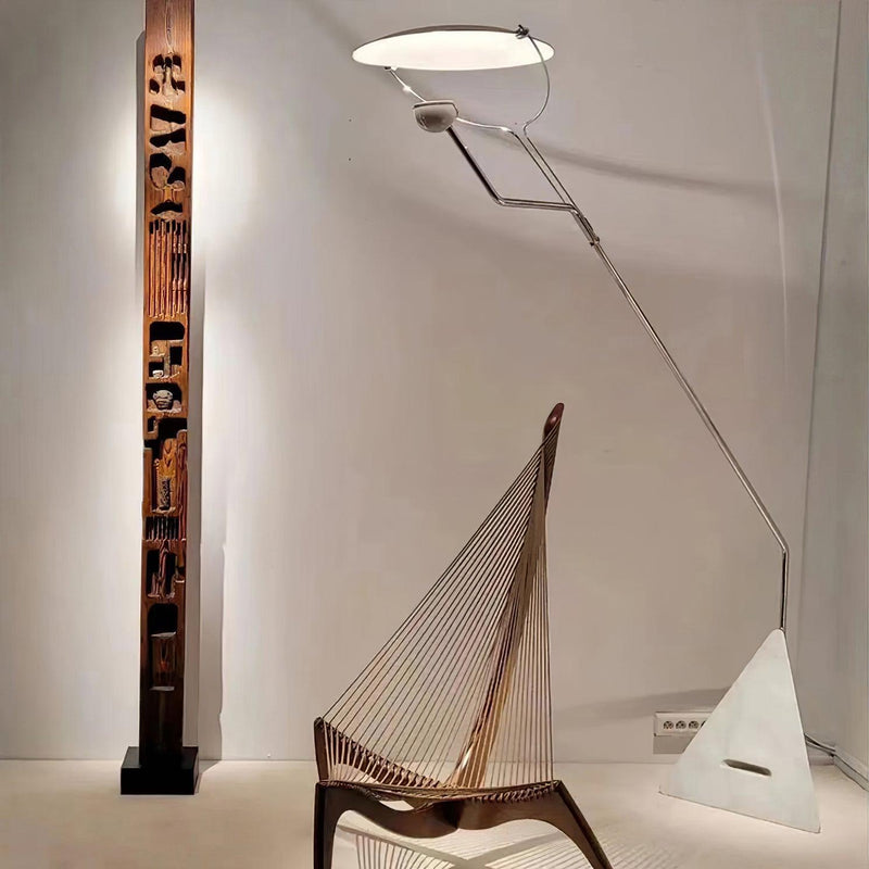 Salocchi Marble Floor Lamp-DWHOME