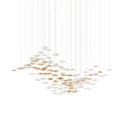 Chandelier en verre artistique Tidal - DWHOME