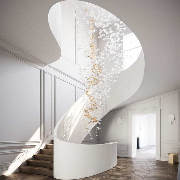 Tidal Art Glass Chandelier-DWHOME