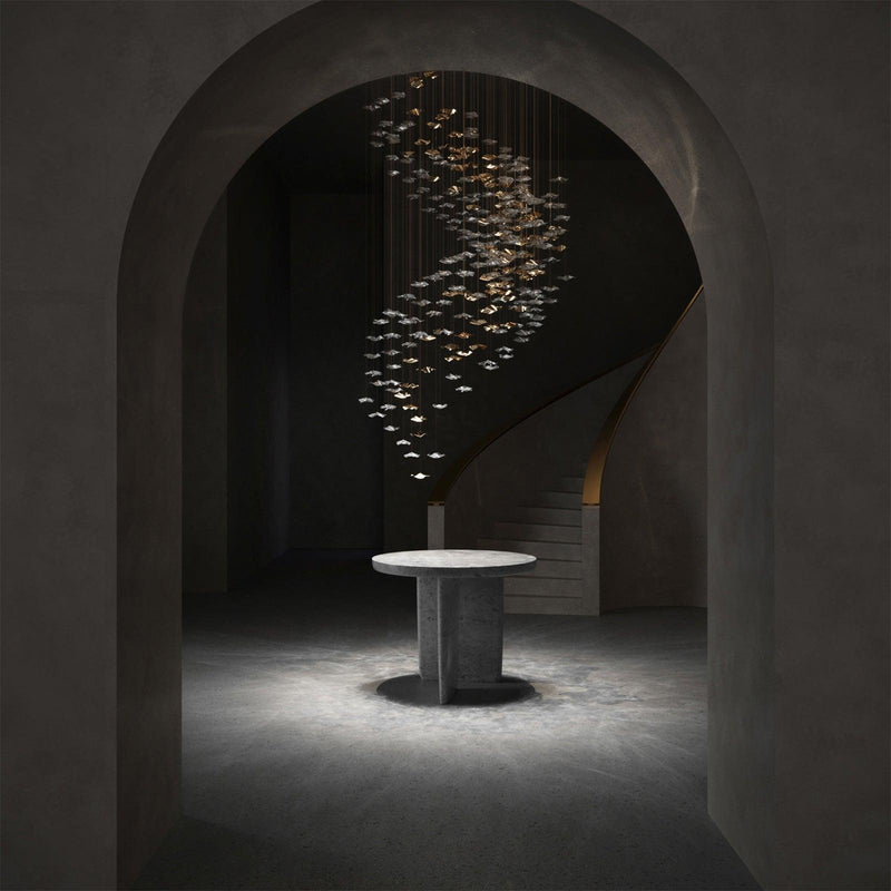 Chandelier en verre artistique Tidal - DWHOME