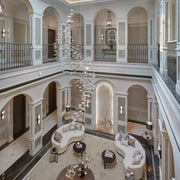 Chandelier en verre artistique Tidal - DWHOME