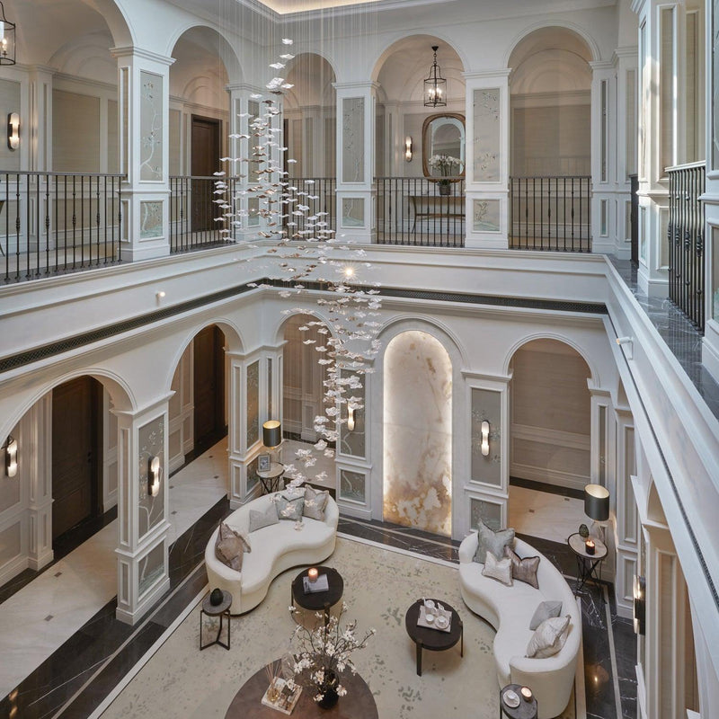 Chandelier en verre artistique Tidal - DWHOME