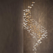 Chandelier en verre artistique Tidal - DWHOME