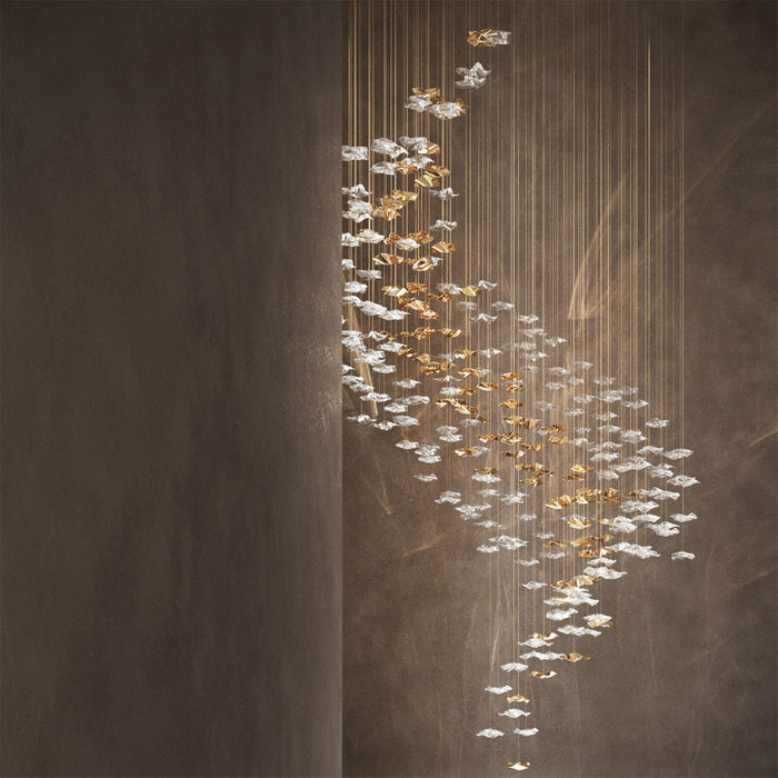 Tidal Art Glass Chandelier-DWHOME