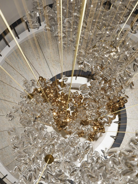 Tidal Art Glass Chandelier-DWHOME