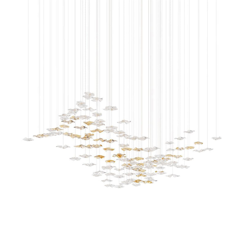 Chandelier en verre artistique Tidal - DWHOME