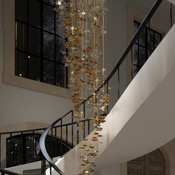 Sand Sea Stair Chandelier.