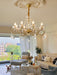 Sapphire Crystal Chandelier-DWHOME