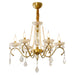 Sapphire Crystal Chandelier-DWHOME