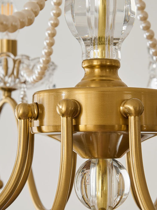 Sapphire Crystal Chandelier-DWHOME