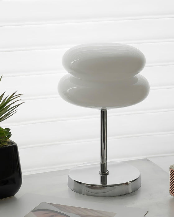 Saturn Glide Glass Table Lamp-DWHOME