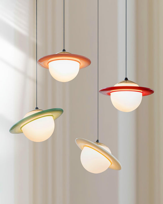 Saturn Planet Pendant Lamp-DWHOME