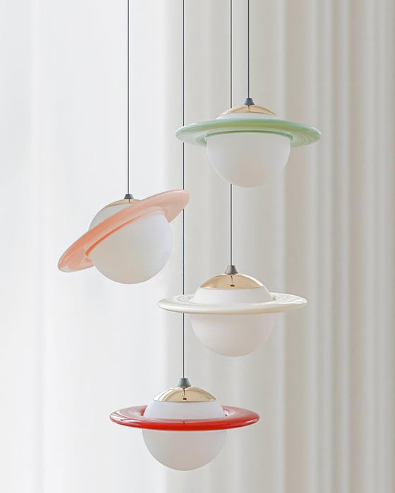 Saturn Planet Pendant Lamp-DWHOME