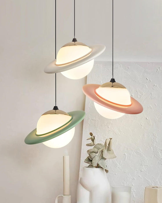 Saturn Planet Pendant Lamp-DWHOME