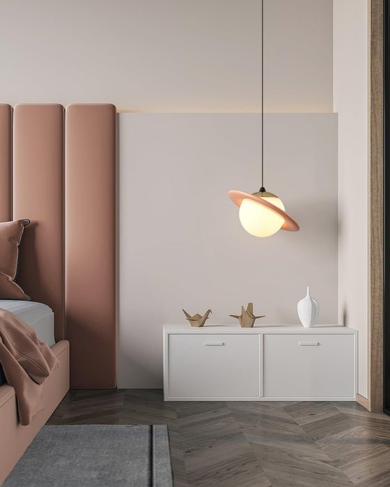 Saturn Planet Pendant Lamp-DWHOME