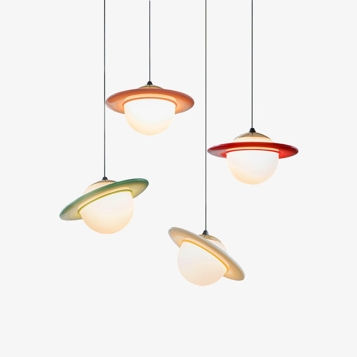 Saturn Planet Pendant Lamp-DWHOME