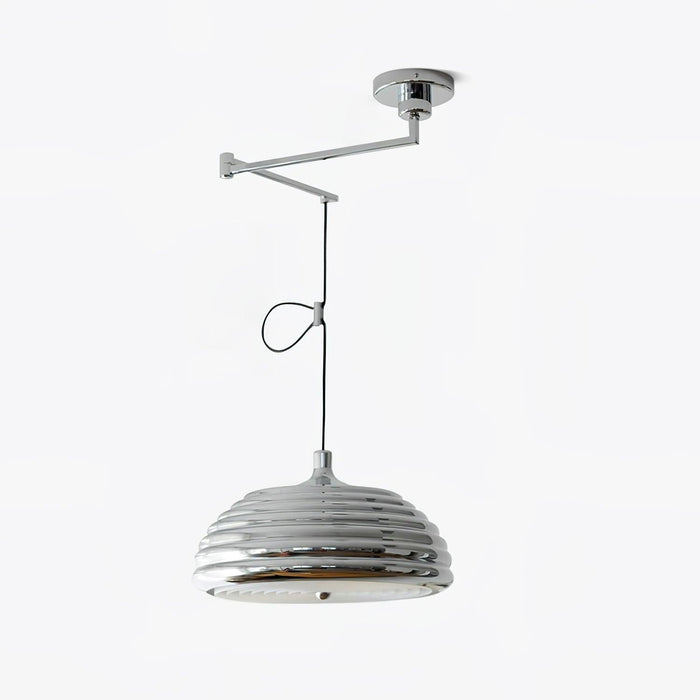 Saturno Chrome Pendant Lamp.