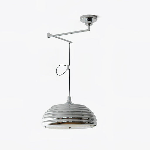 Saturno Chrome Pendant Lamp-DWHOME