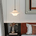 Saucer Alabaster Pendant Light-DWHOME