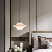 Saucer Alabaster Pendant Light-DWHOME
