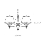 Saunders Traditional Chandelier-DWHOME