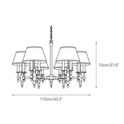 Saunders Traditional Chandelier-DWHOME