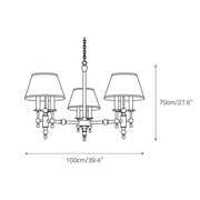 Saunders Traditional Chandelier-DWHOME