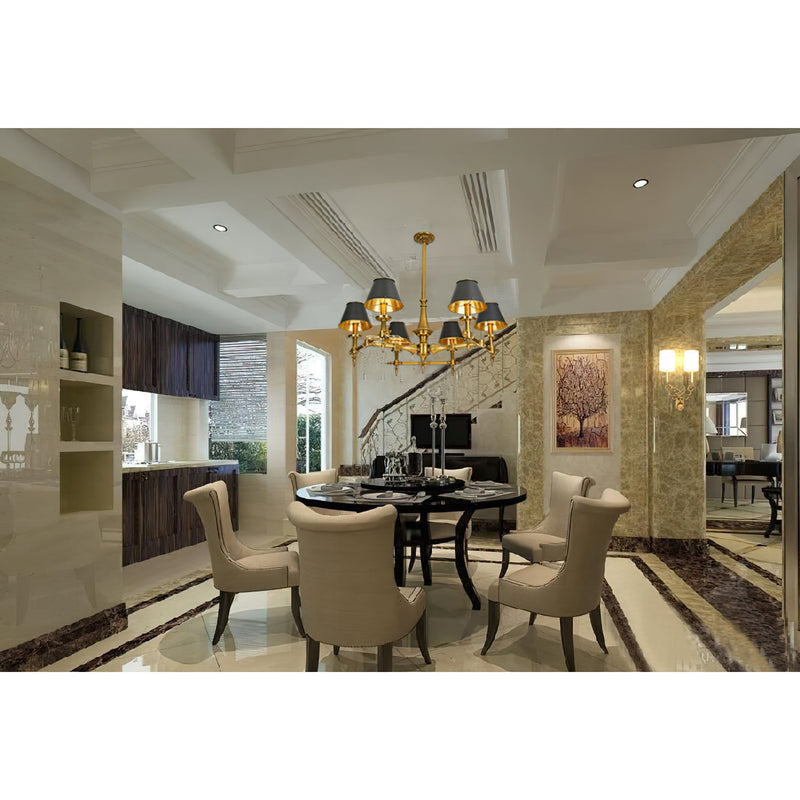 Saunders Traditional Chandelier-DWHOME