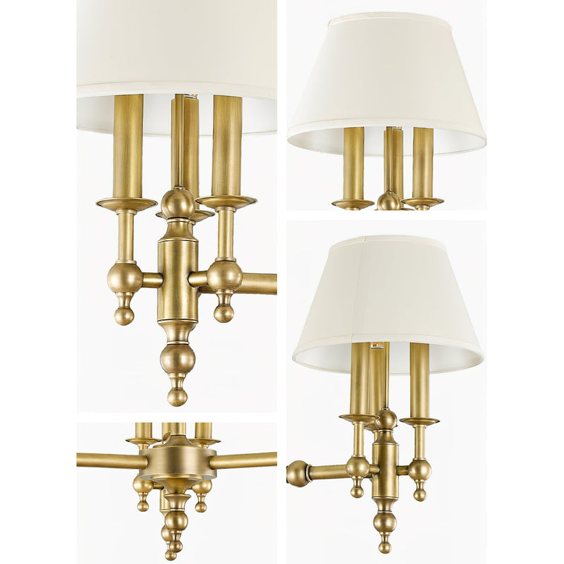 Saunders Traditional Chandelier-DWHOME