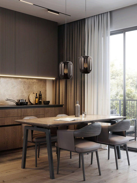 Savannah Glass Pendant Lights-DWHOME