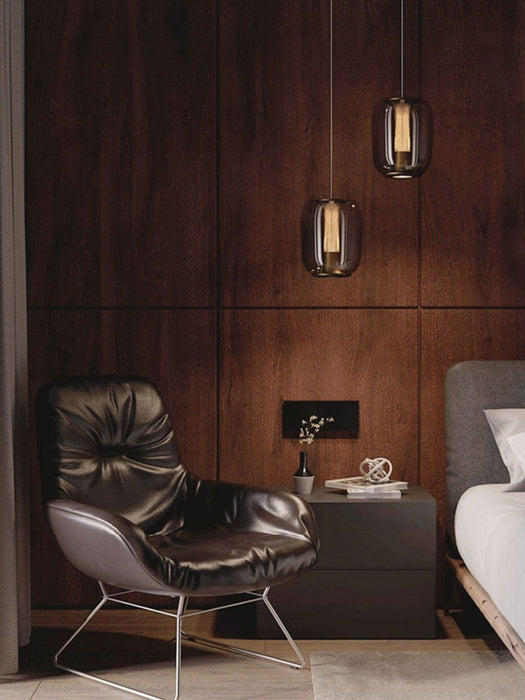 Savannah Glass Pendant Lights-DWHOME