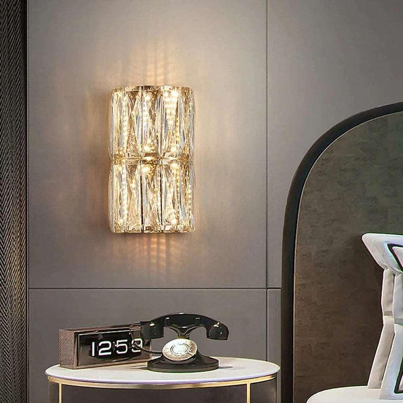 Bacci Crystal Wall Lights-DWHOME