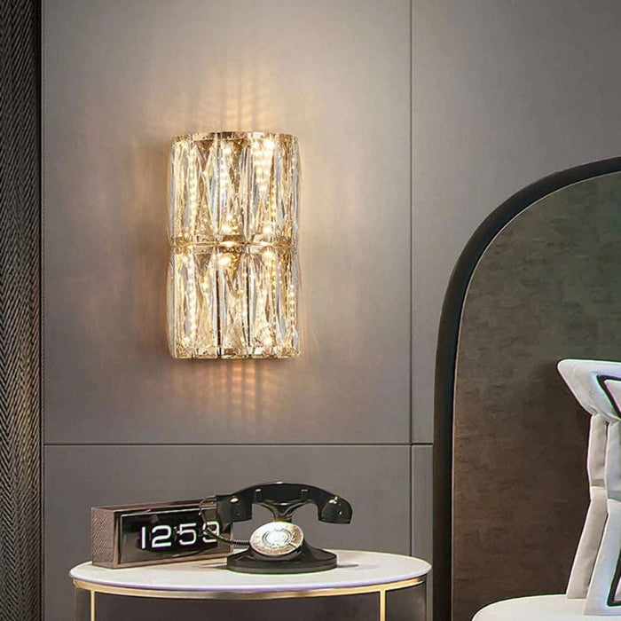 Bacci Crystal Wall Lights.