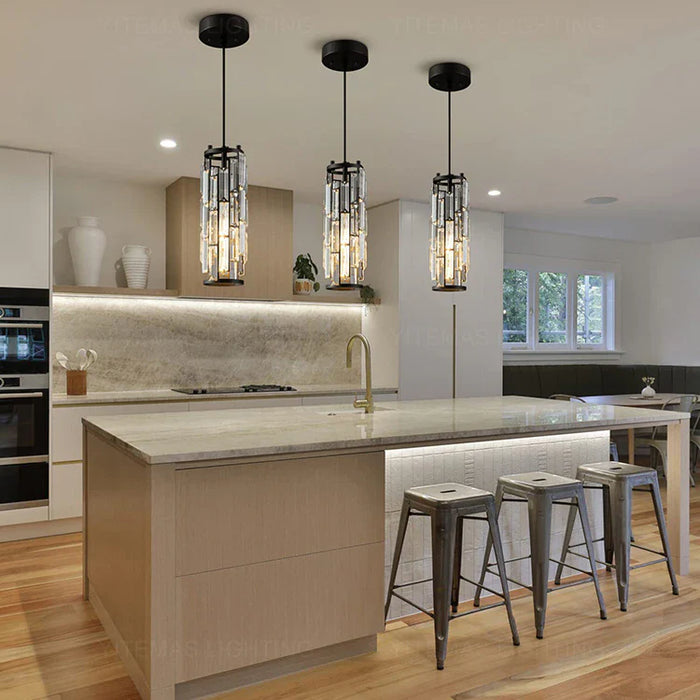 Crystal Pendant Light For Kitchen Island.