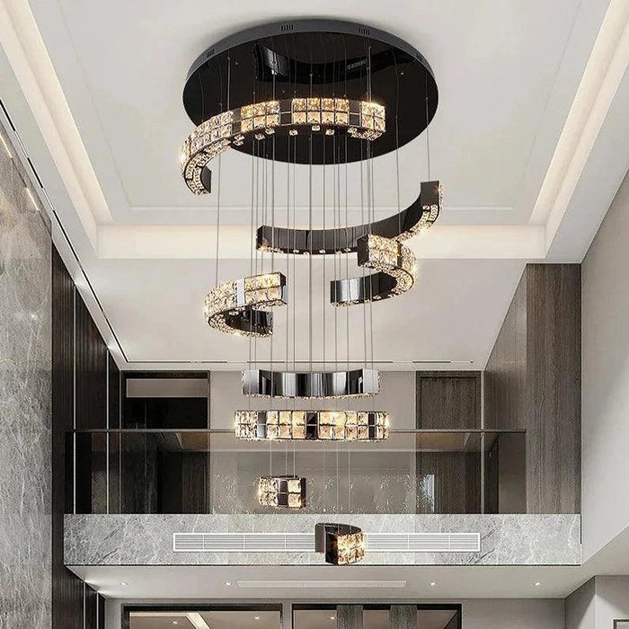 Bacci lustre 40" en cristal-DWHOME