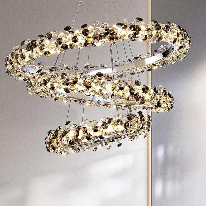 Lustre moderne en cristal Di Gardo - DWHOME