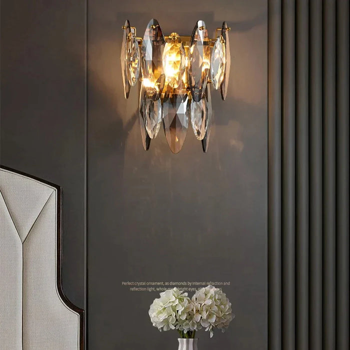 Lazzo Crystal Wall Sconce.