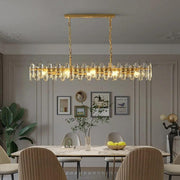 60" Marini Crystal Dining Room Chandelier-DWHOME