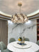 Scale Crystal Round Chandelier-DWHOME