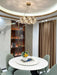 Scale Crystal Round Chandelier-DWHOME