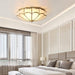 Scalloped Flush Ceiling Light - DWHOME