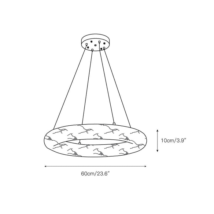 Scarlett Alabaster Chandelier-DWHOME